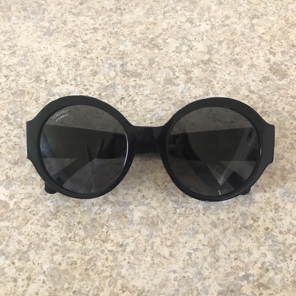 CHANEL Accessories - Chanel Round Sunglasses
